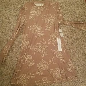 Oniel medium jersey long sleeve dress